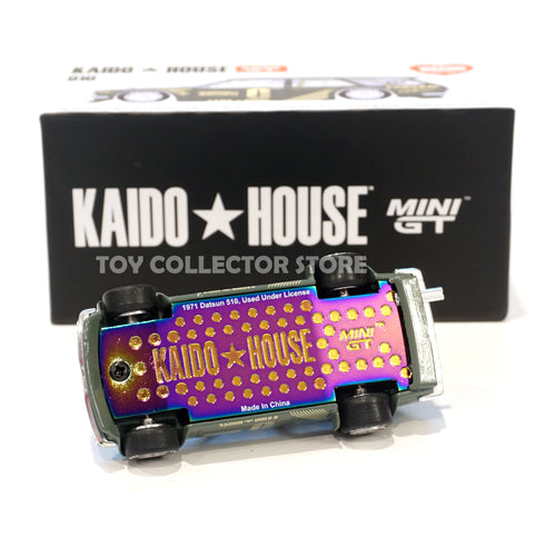 MINI GT Kaido House Datsun 510 Wagon Green KHMG010 Diecast Limited Edition